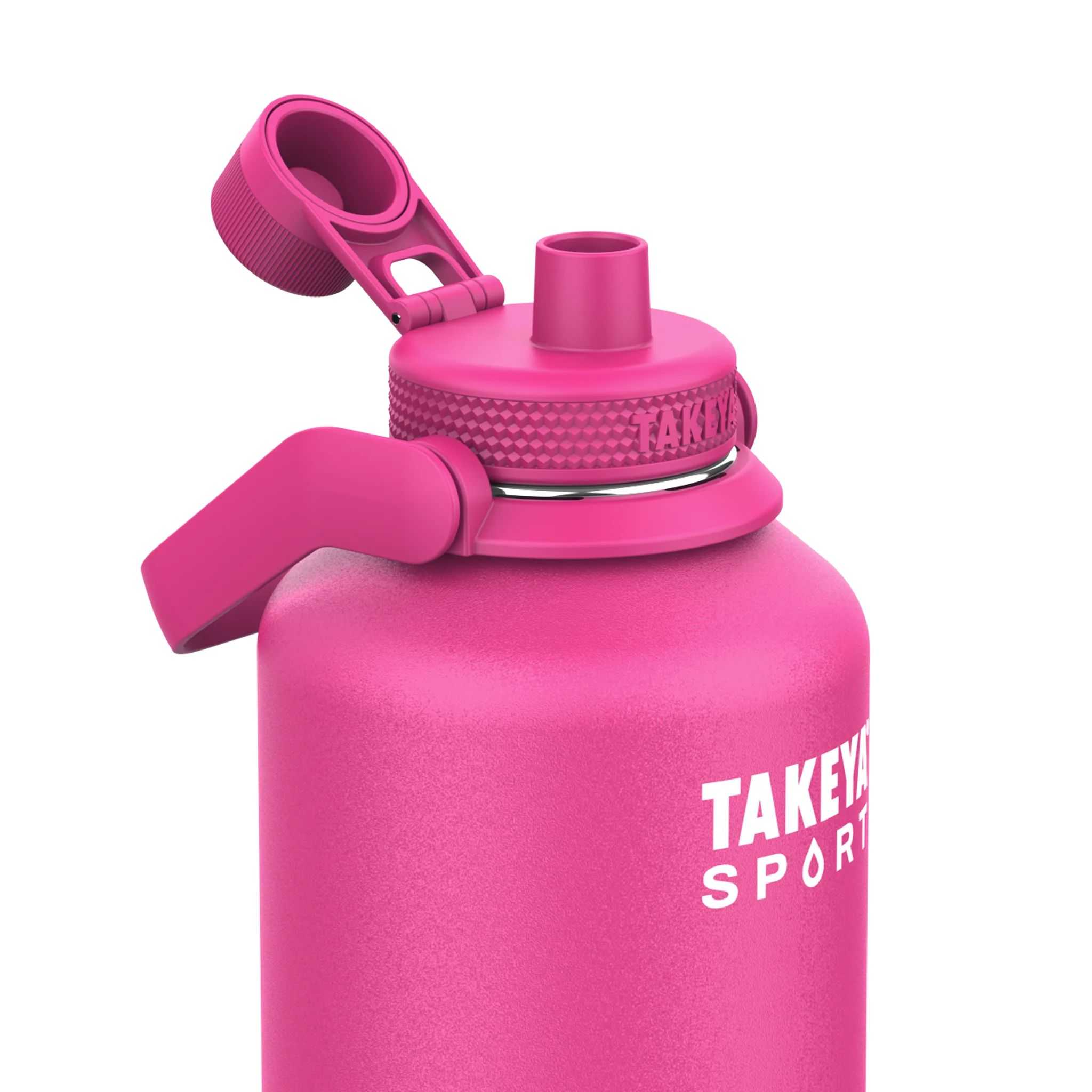 Takeya 64 oz Sport Water Bottle Rosas | CO0000026