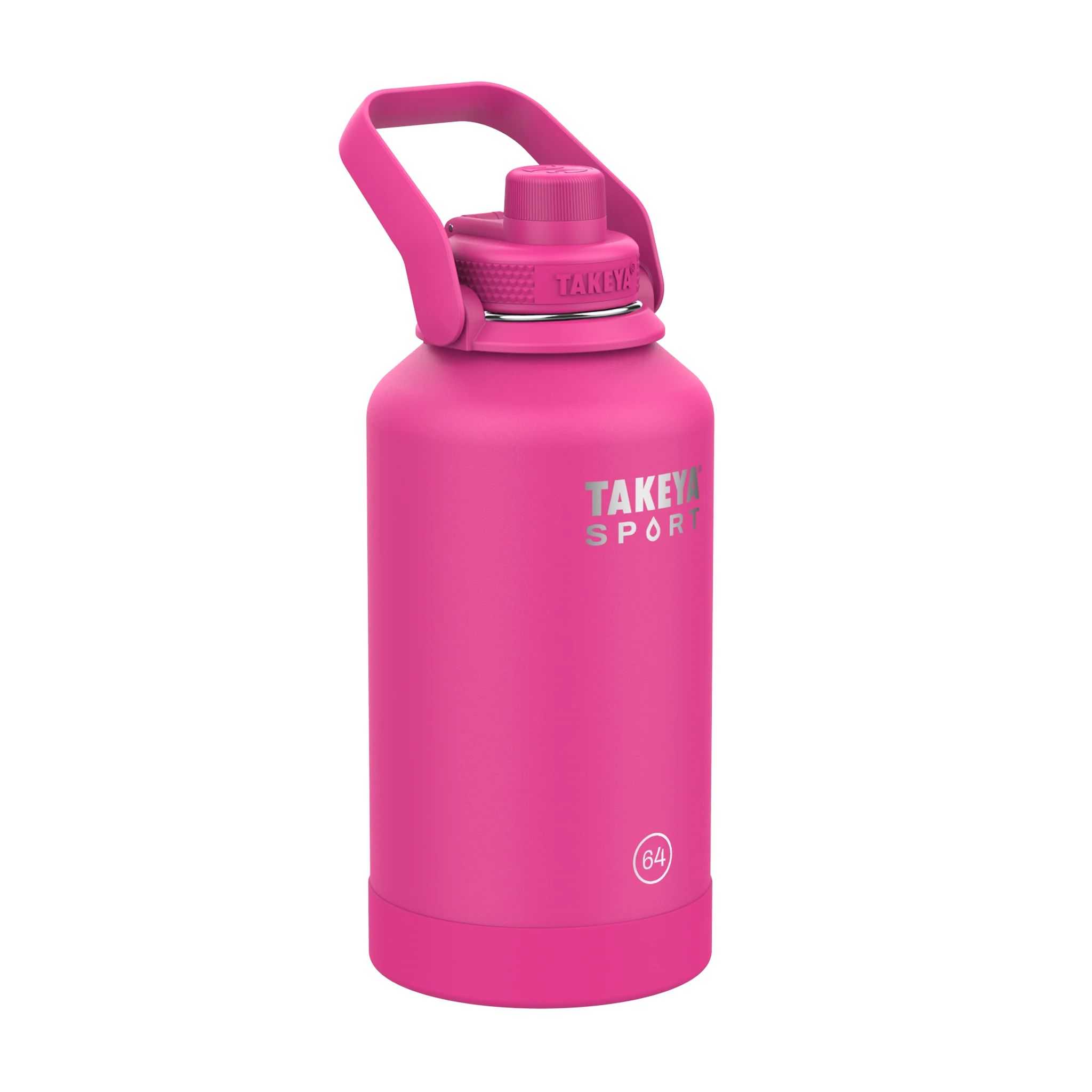 Takeya 64 oz Sport Water Bottle Rosas | CO0000026