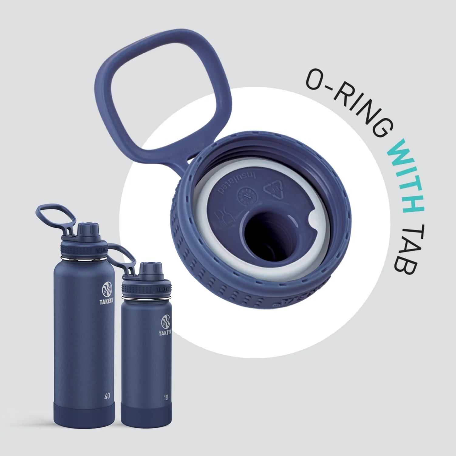 Takeya Actives/ Sport Spout Lid O-Ring Set Blancas | CO0000264