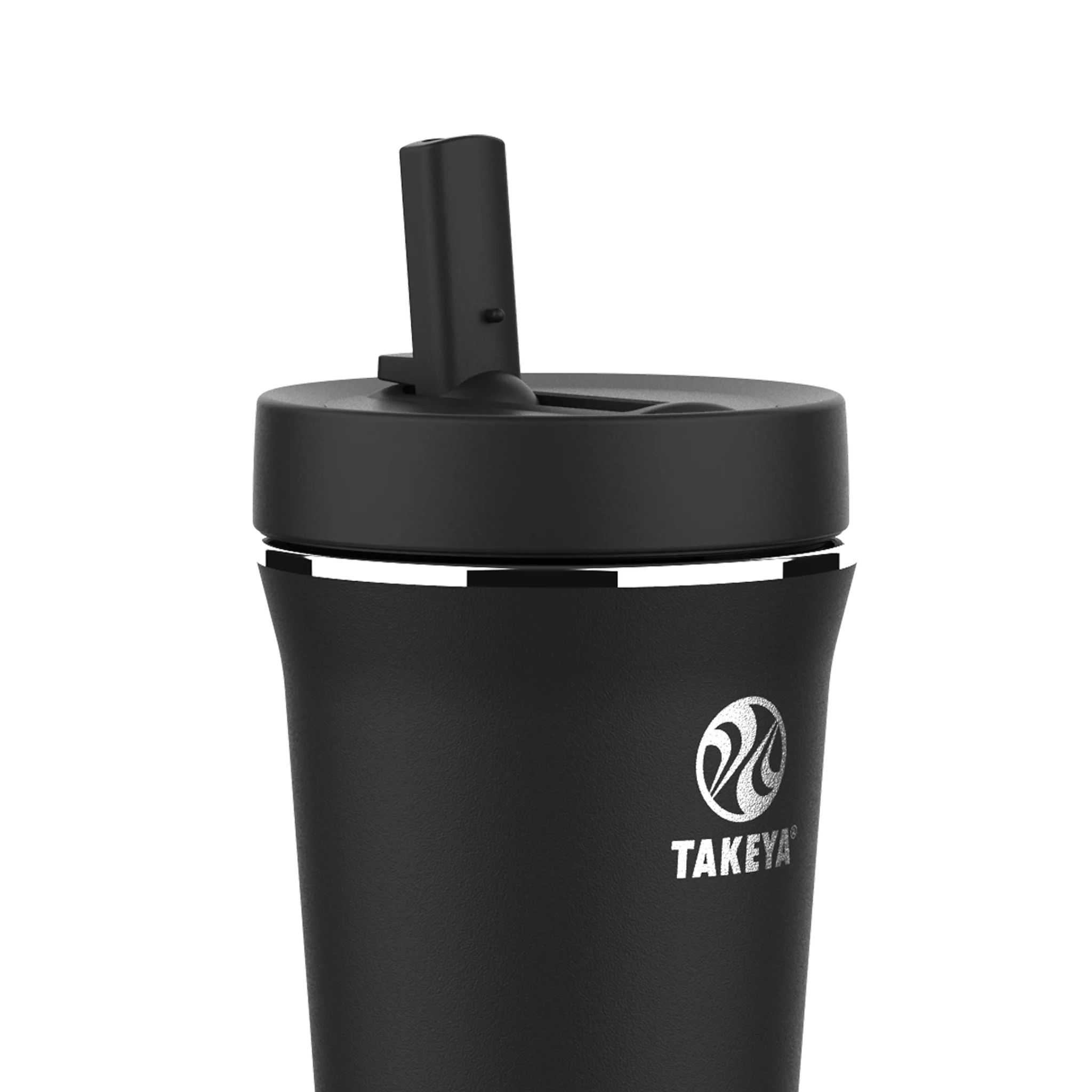 Takeya Actives Tumbler Straw Lid Negras | CO0000235